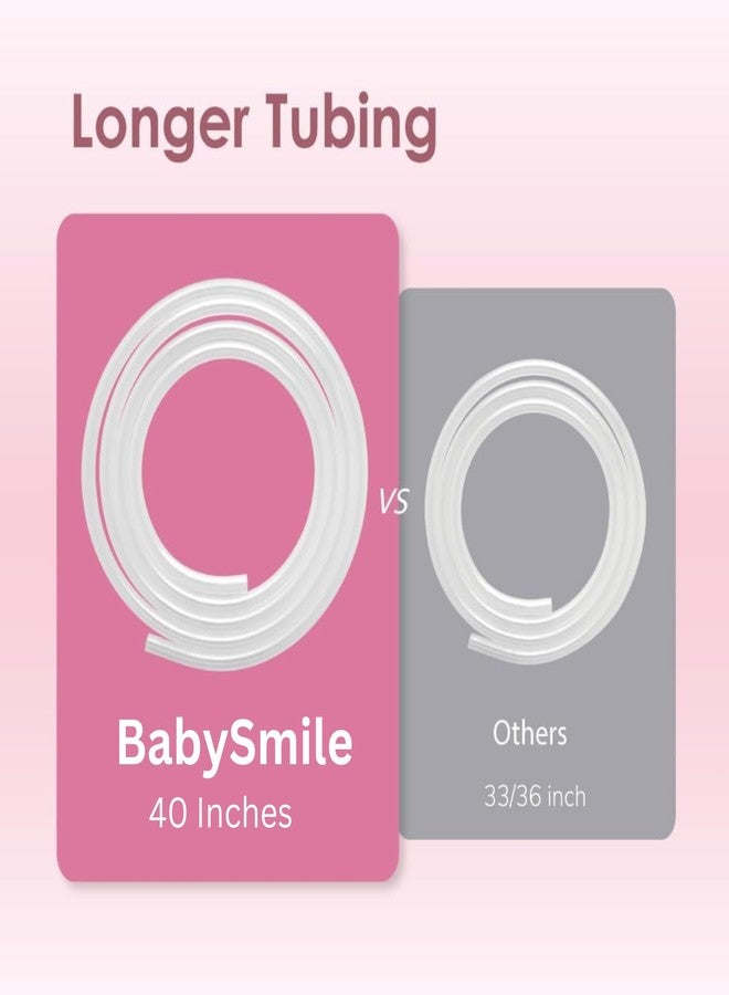 BabySmile Nasal Aspirator Tube Suction Replacement Great for BabySmile S-504, S-503, S-502 (44 Inches Long) | Hospital Grade BPA Free - Image 2